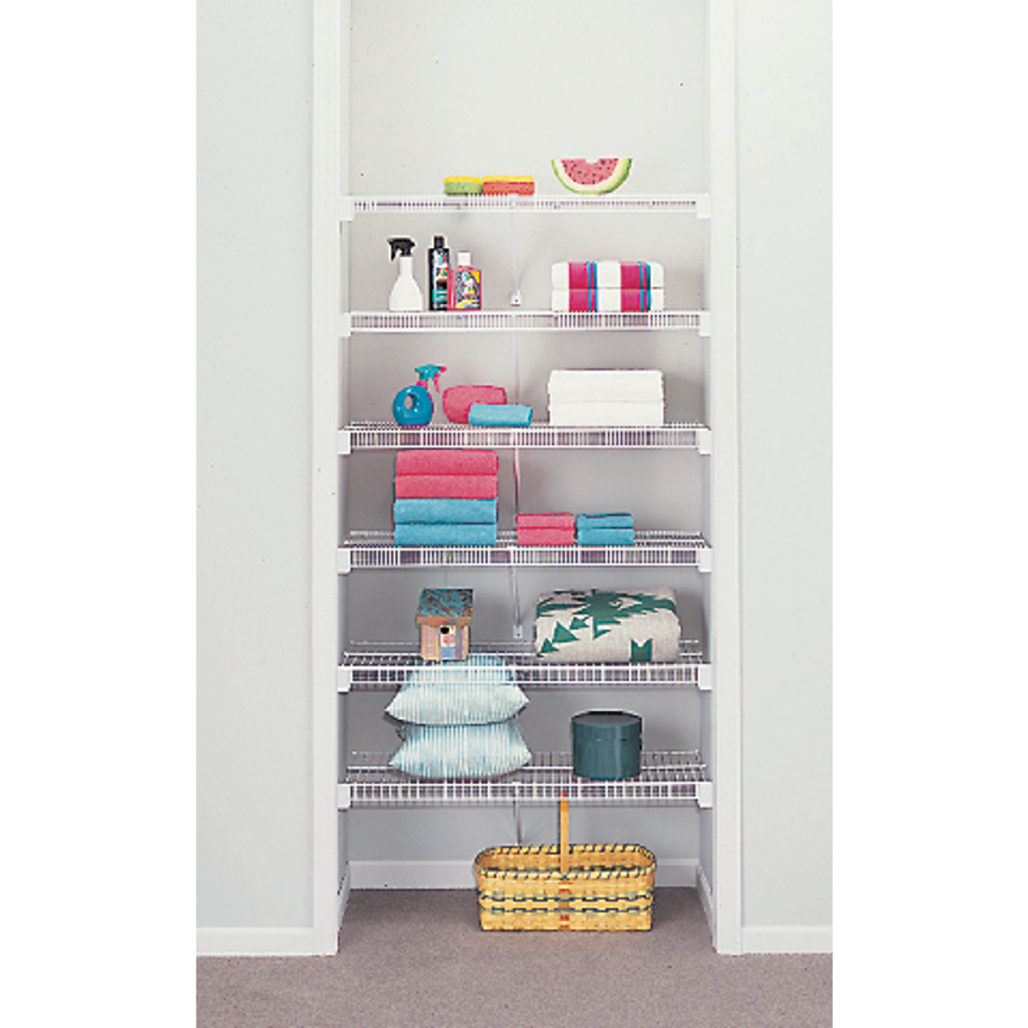 Closetmaid White Wire Shelving Wall Bracket (2-Count) Image 5