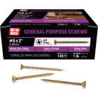 Grip-Rite #6 x 2 In. Coarse Thread Yellow Zinc Multipurpose Drywall Screw (1 Lb.) Image 1