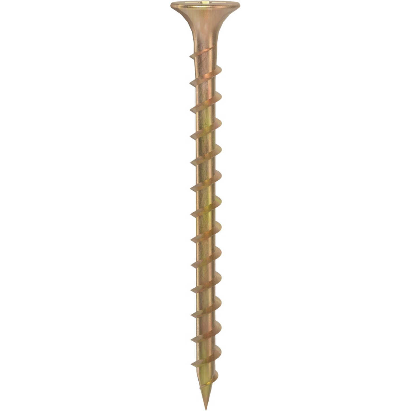 Grip-Rite #6 x 2 In. Coarse Thread Yellow Zinc Multipurpose Drywall Screw (1 Lb.) Image 2