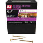 Grip-Rite #6 x 2 In. Coarse Thread Yellow Zinc Multipurpose Drywall Screw (5 Lb.) Image 1
