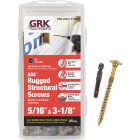 GRK RSS Rugged 5/16 In. x 3-1/8 In. Star Drive Washer-Head Structure Screw (25-Count) Image 1