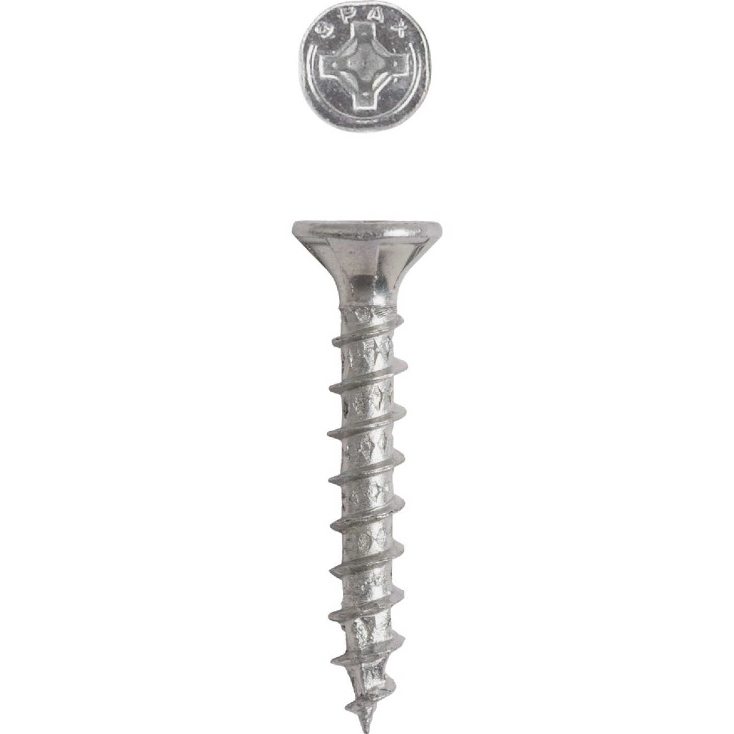 SPAX #8 x 1-1/4 In. Unidrive (Combo Drive) Flat Head Zinc (Interior) Multi-Purpose Construction Screw (30-Count) Image 1