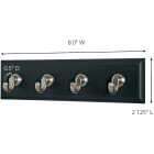 Command Slate Adhesive Key Rail, 6 Strips Image 8