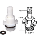 United States Hardware Hot/Cold Water Faucet Stem for Utopia Washerless Tub & Shower Faucet Image 1