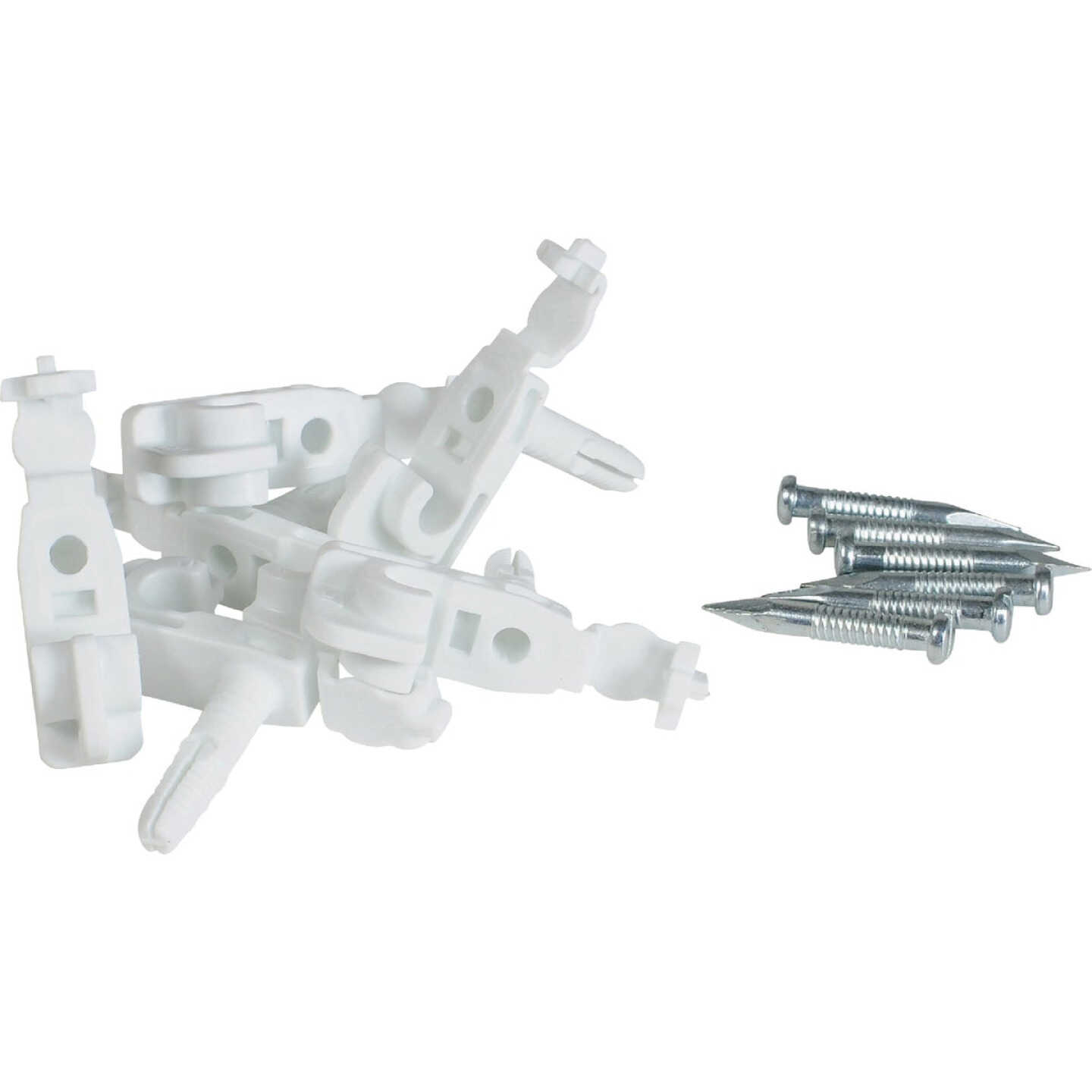Rubbermaid White Direct Mount Back Clip (6-Count) Image 1