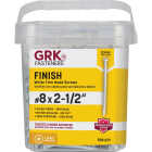 GRK #8 x 2-1/2 In. Star Drive White Steel Trim Screw (505-Count) Image 7