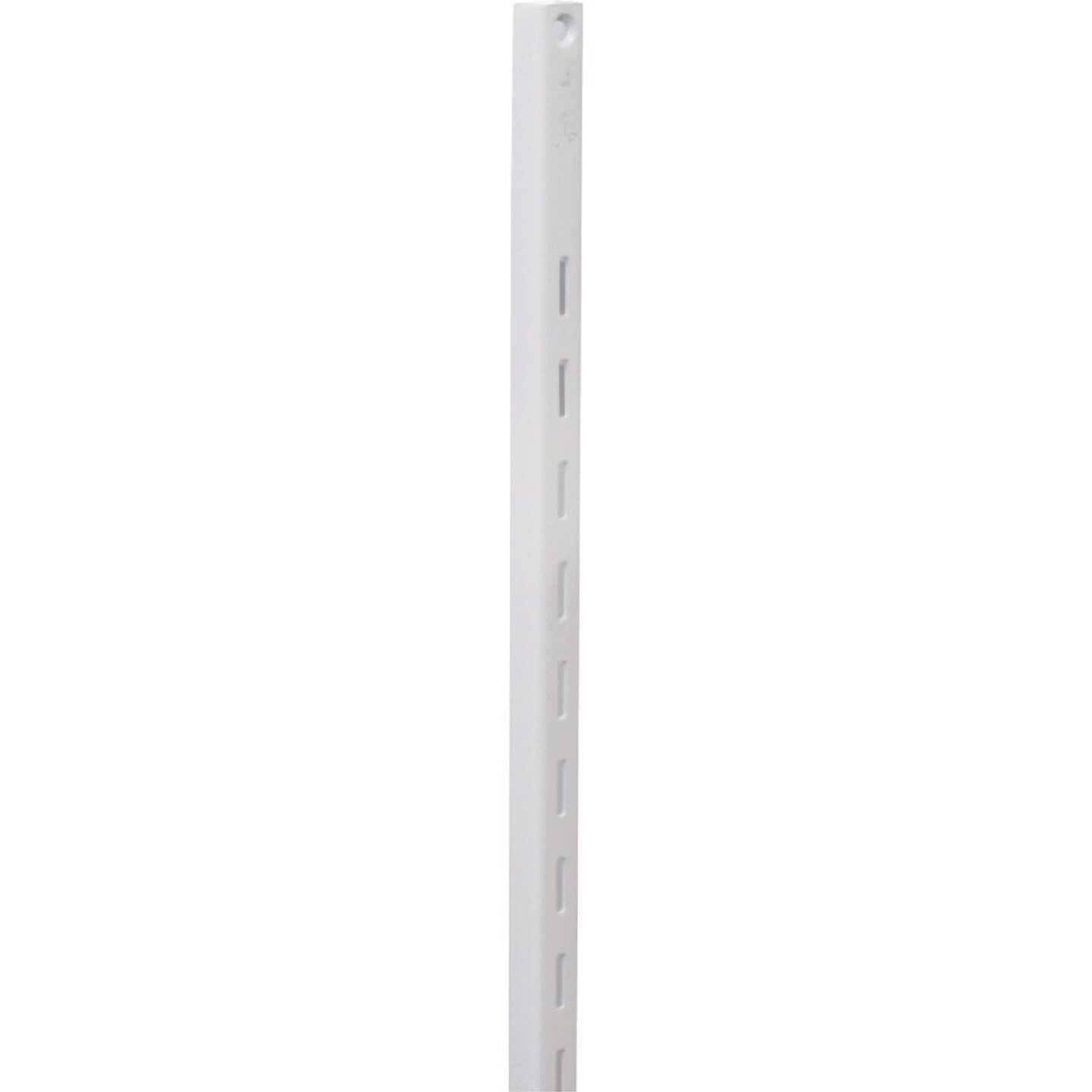 Knape & Vogt 80 Series 60 In. White Steel Adjustable Shelf Standard Image 1