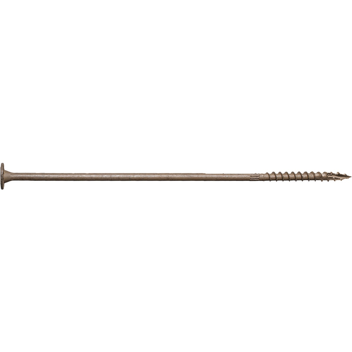 Simpson Strong-Tie Strong-Drive SDWS 10 In. x 0.220 In. T40 (Exterior Grade) Tan Timber Screw Image 2