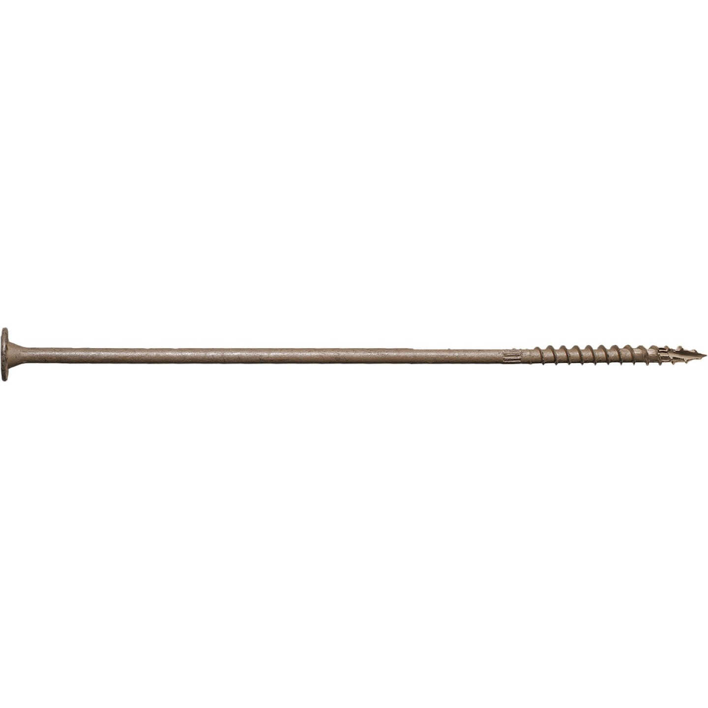 Simpson Strong-Tie Strong-Drive SDWS 10 In. x 0.220 In. T40 (Exterior Grade) Tan Timber Screw Image 2