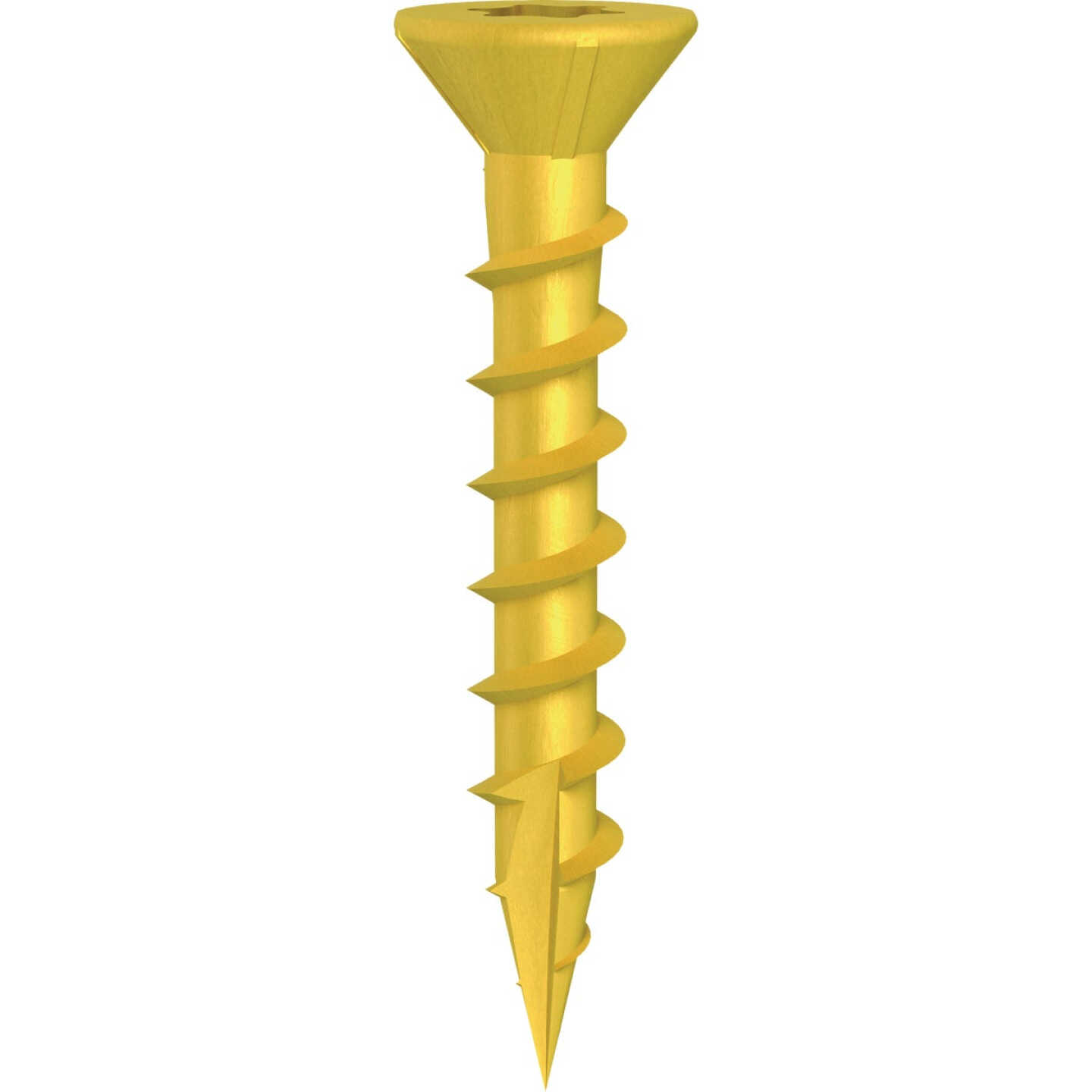 Grip-Rite PrimeGuard Plus #8 x 1-1/4 In. Star Drive Tan Self-Drilling Exterior Screw (1 Lb.) Image 1