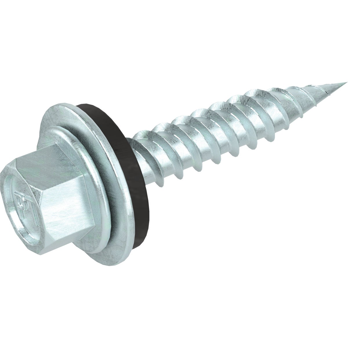 Pro-Twist #9 x 1 In. Hex Washer Head Galvanized Framing Screw (116-Count) Image 3