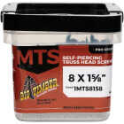 Big Timber #8 x 1-5/8 In. Modified Truss Head Sharp Point Wood Screw (1 Lb.) Image 1