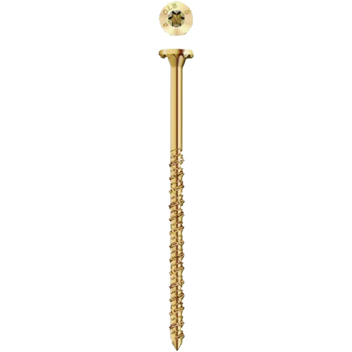 GRK Caliburn 19/64 In. x 3-1/2 In. Star-Drive XL Concrete Screws (25-Count)