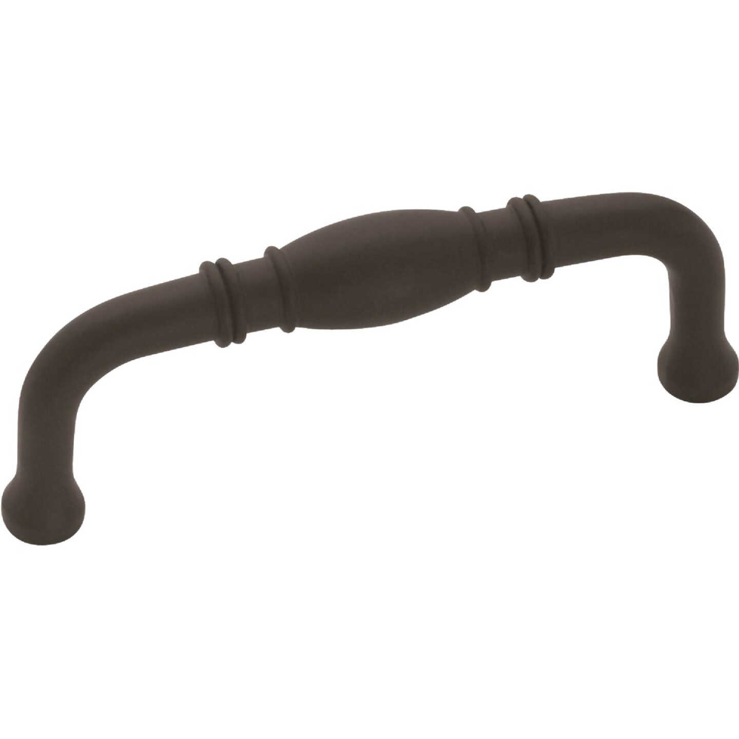 Amerock Granby 3 In. Matte Black Cabinet Drawer Pull Image 1