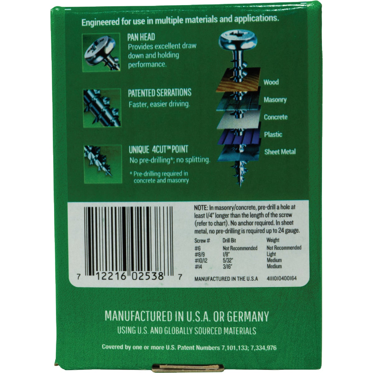 SPAX #8 x 5/8 In. Unidrive (Combo Drive) Pan Head Zinc (Interior) Multi-Purpose Construction Screw (320-Count) Image 7