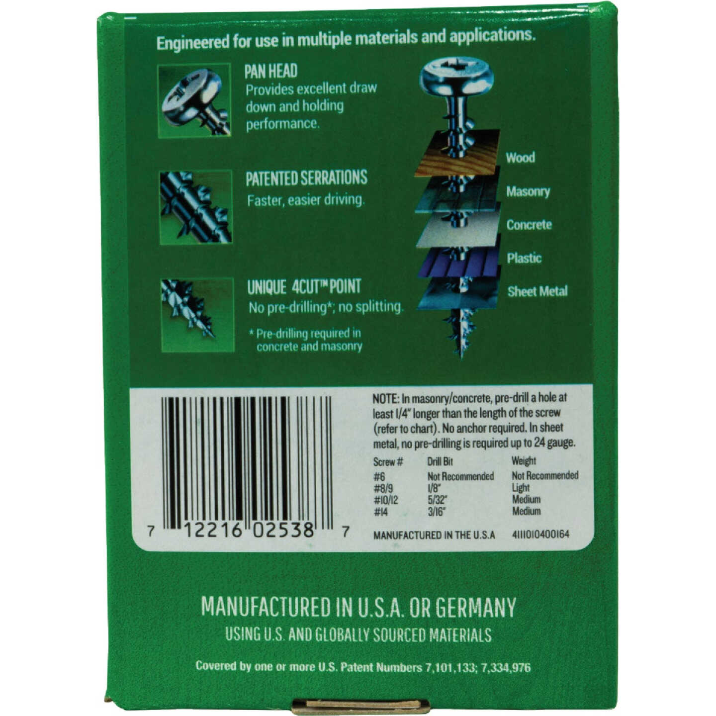 SPAX #8 x 5/8 In. Unidrive (Combo Drive) Pan Head Zinc (Interior) Multi-Purpose Construction Screw (320-Count) Image 7