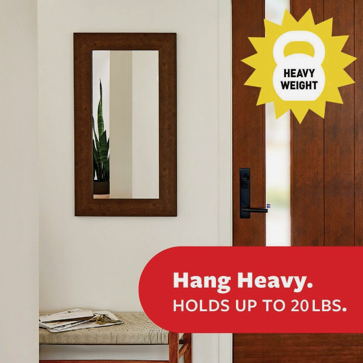 Command 20 Lb. Black Picture Hanging Strips, 8 Pairs Image 2