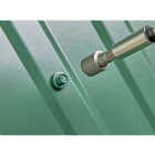 Teks #9 x 1-1/2 In. Hex Washer Head Sharp Point Metal to Wood Green Roofing Screw (100-Count) Image 2