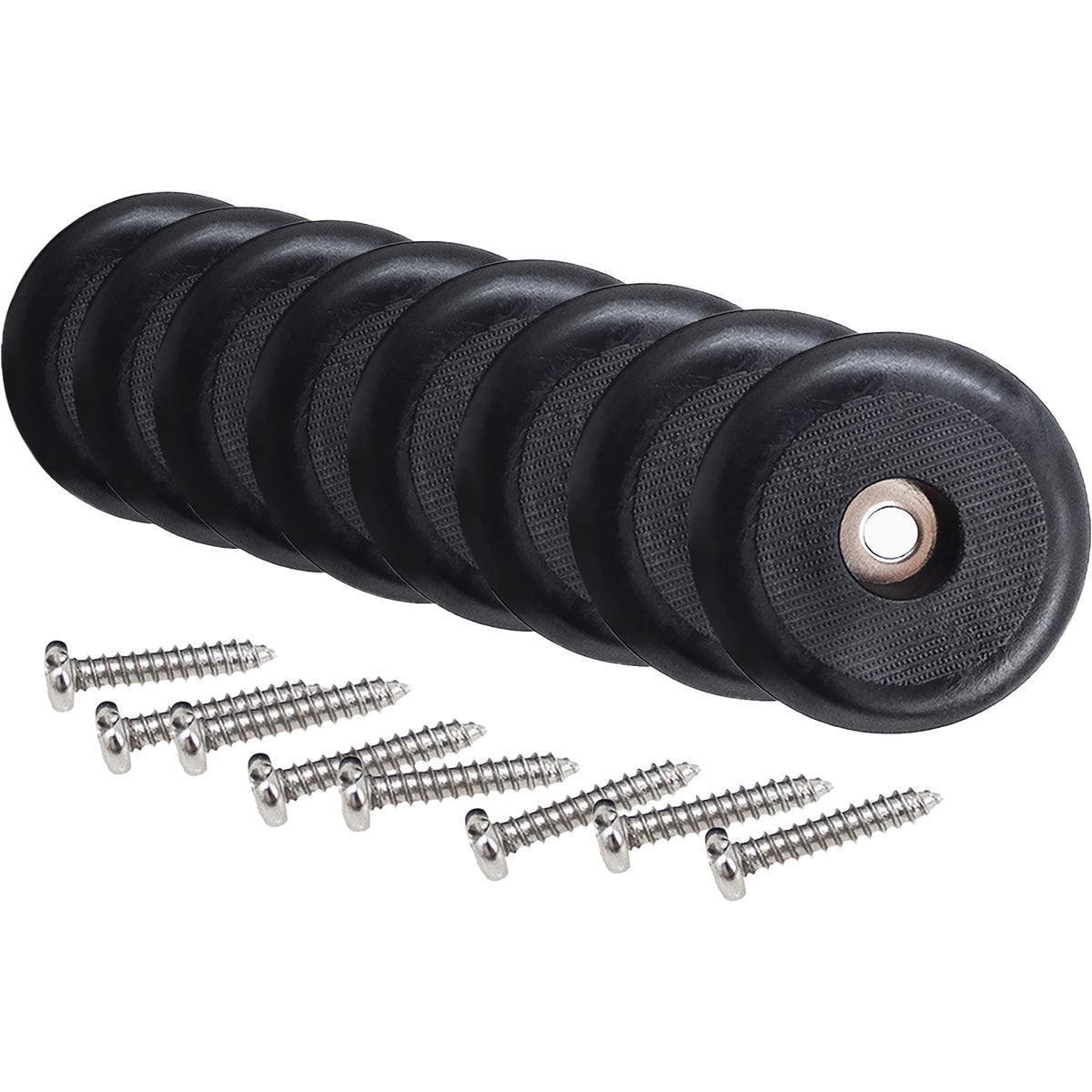 Super Sliders 1-1/2 In. Anti-Skid Screw-On Beige Furniture Pad (4-Piece) Image 6