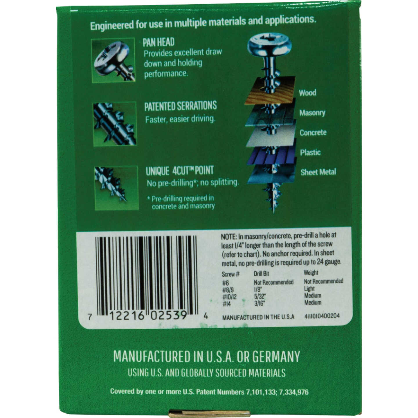 SPAX #8 x 3/4 In. Unidrive (Combo Drive) Pan Head Zinc (Interior) Multi-Purpose Construction Screw (280-Count) Image 7