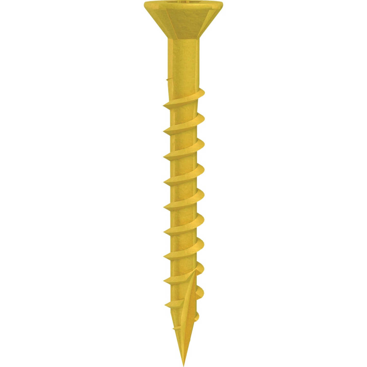Grip-Rite PrimeGuard Plus #8 x 1-5/8 In. Star Drive Tan Self-Drilling Exterior Screw (1 Lb.) Image 1
