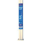 John Sterling Closet-Pro 30 In. to 48 In. x 1 In. Adjustable Closet Rod, White Image 1