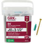 GRK R4 #10 x 3-1/2 In. Star Drive Multi-Purpose Wood Screw (300-Count) Image 1
