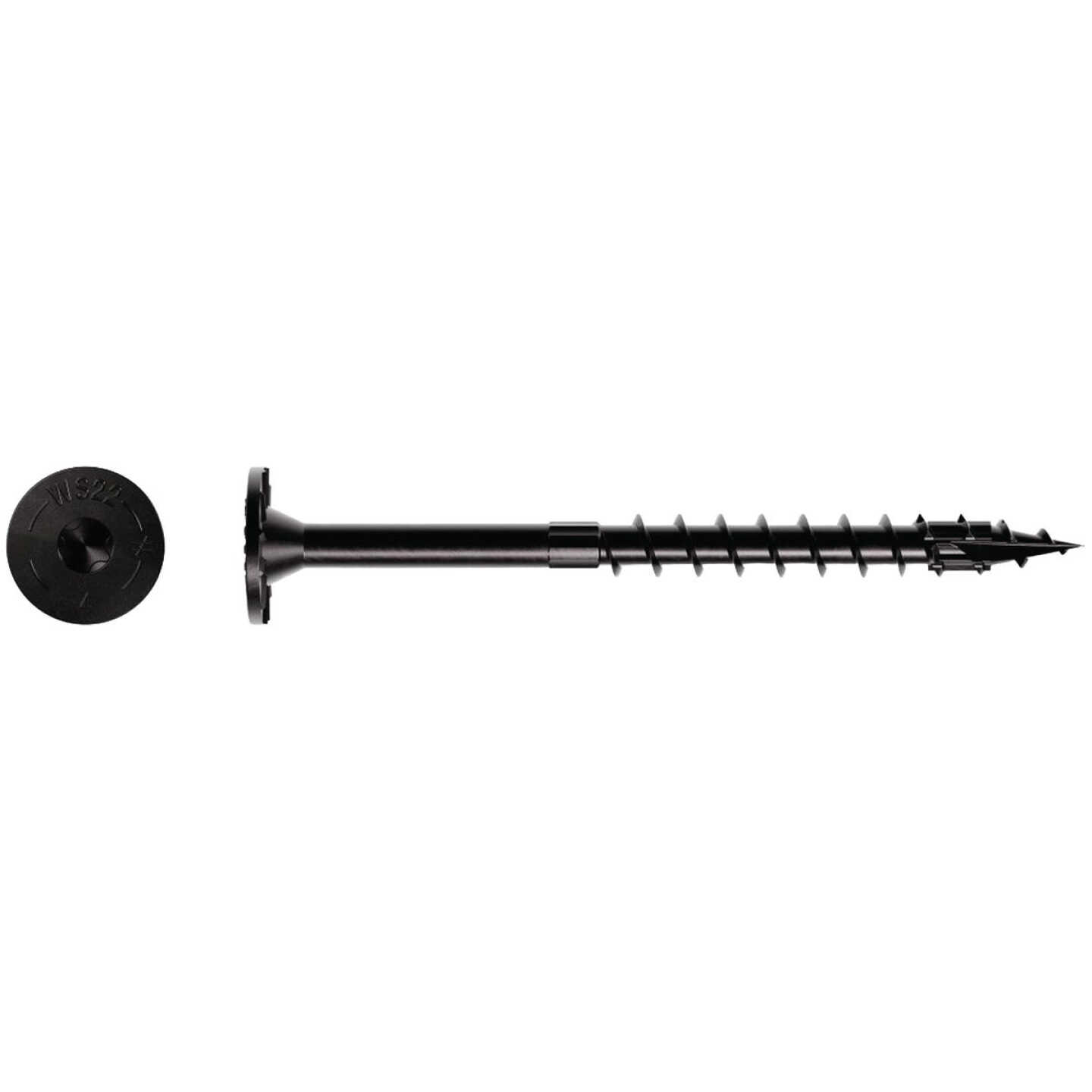 Simpson Strong-Tie Strong-Drive SDWS 0.220 In. x 3 In. T40 Black Timber (Exterior Grade) Screw (50-Count) Image 1