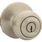 Steel Pro Brushed Nickel Entry Door Knob Image 1