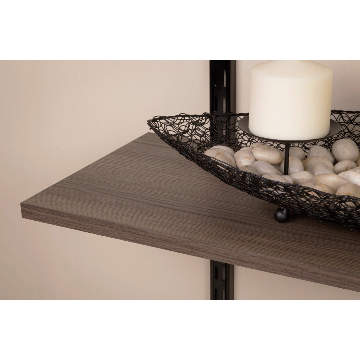 Knape & Vogt 1980 Series 8 In. x 36 In. All-Purpose Diamond Ash Shelf Board Image 2