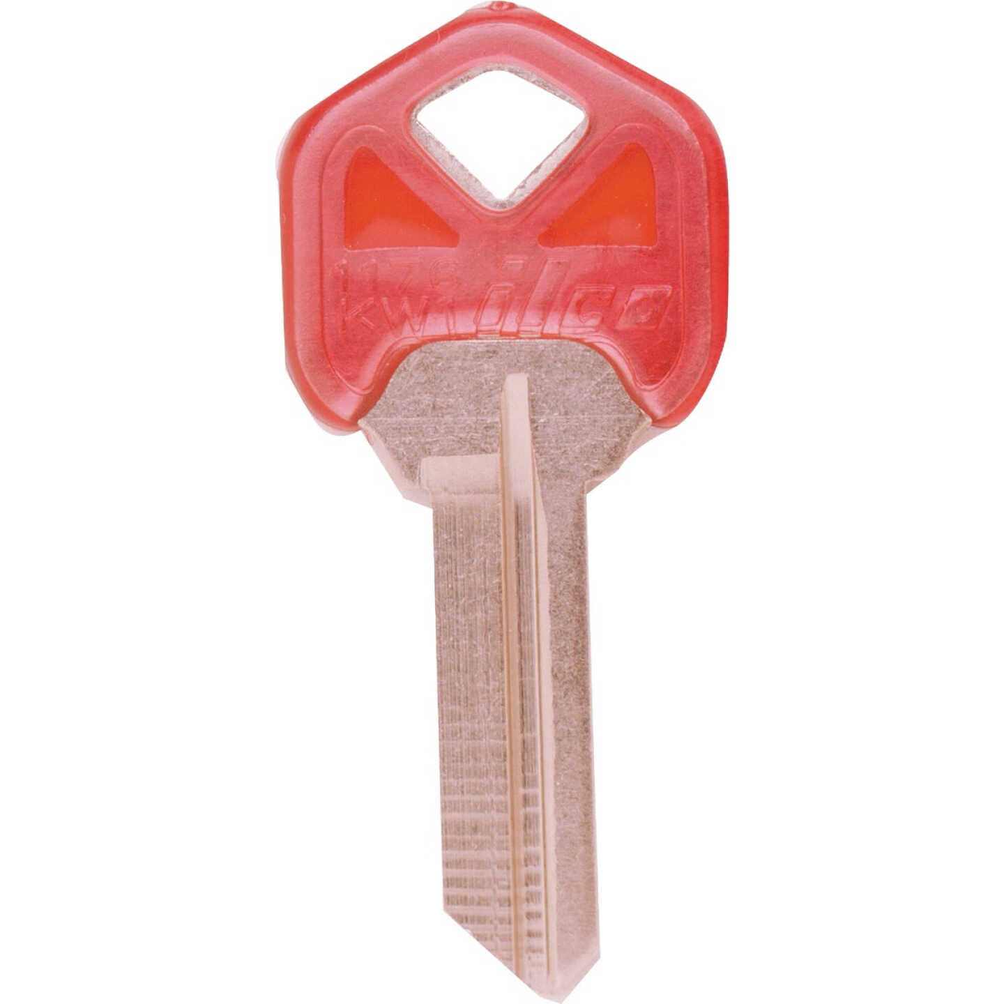 ILCO Kwikset Design Decorative House Key, KW1-Ruby (5-Pack) Image 1