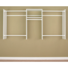 Easy Track 8 Ft. Basic Starter Closet System Image 1