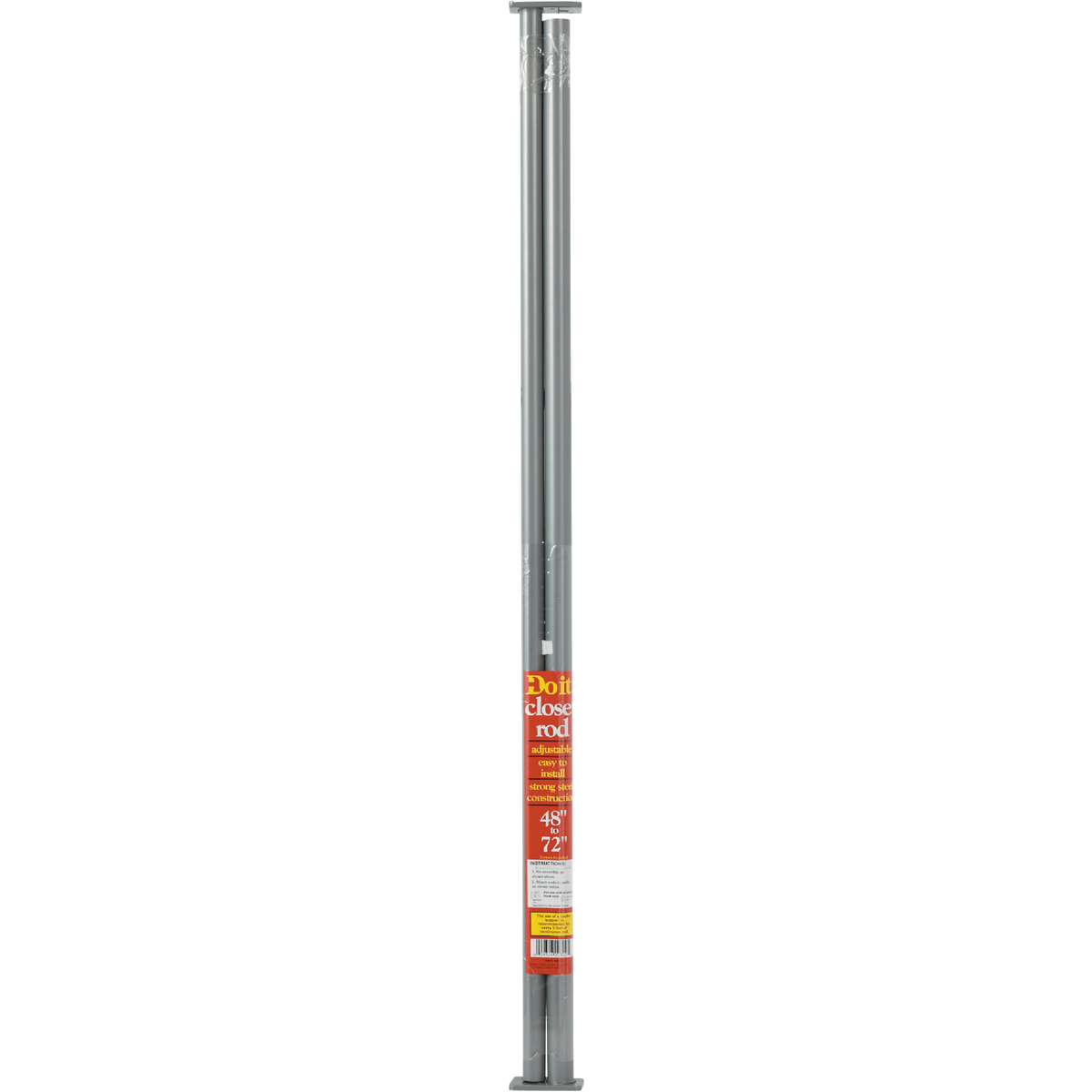 Do it 48 In. to 72 In. Adjustable Closet Rod, Lustra Image 2