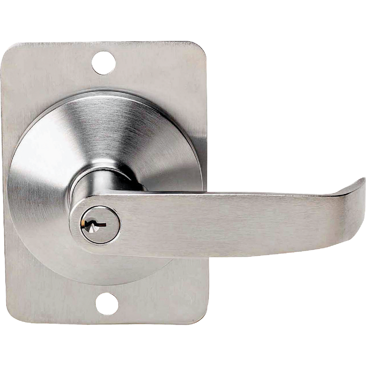 Tell Satin Stainless Exit Door Lever Image 1