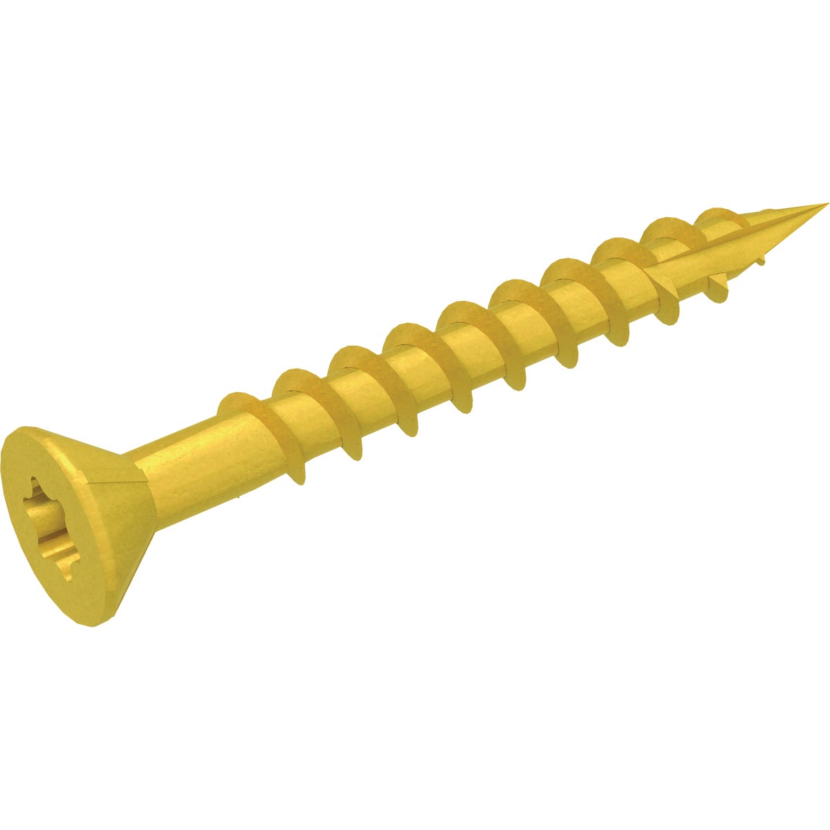 Grip-Rite PrimeGuard Plus #8 x 1-5/8 In. Star Drive Tan Self-Drilling Exterior Screw (5 Lb.)