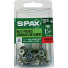 SPAX #10 x 1-1/4 In. Unidrive (Combo Drive) Flat Head Zinc (Interior) Multi-Purpose Construction Screw (20-Count) Image 4