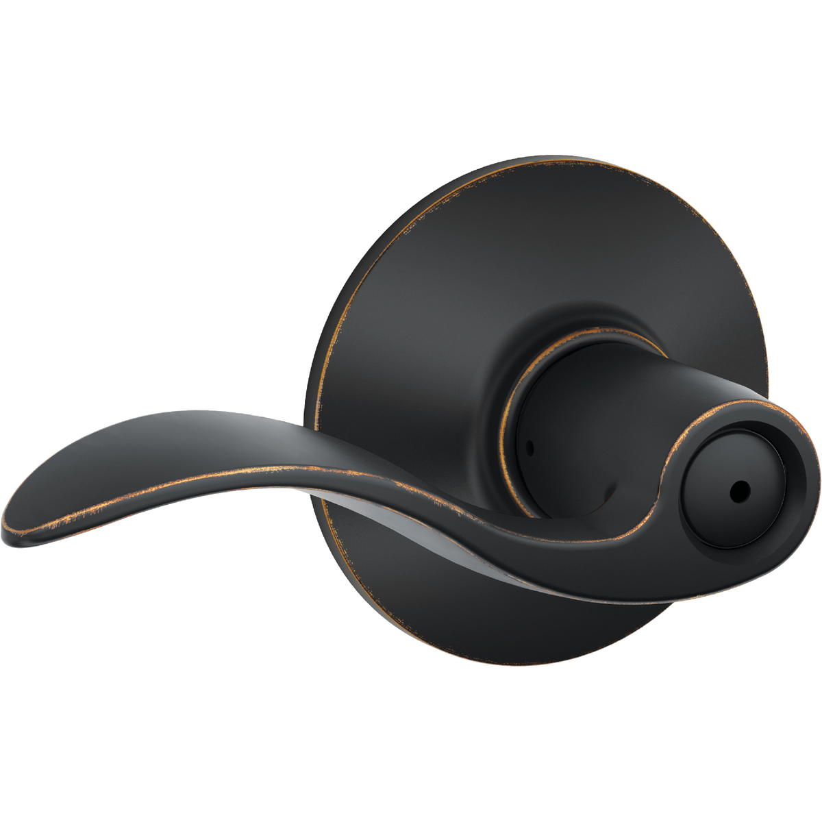 Schlage Accent Aged Bronze Privacy Door Lever