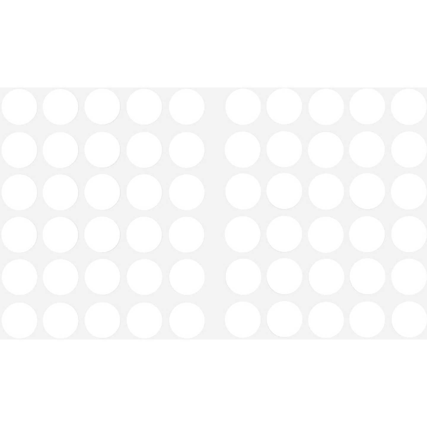 Wrap-It Storage Stick 'Em Dots 0.75 In. White Hook & Loop Fasteners (30-Count) Image 1