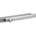 Defender Security 4 In. Satin Nickel Surface Bolt Image 1