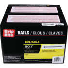 Grip-Rite 3 In. 10d x 9 ga Smooth Shank Bright Steel Box Nail (50 Lb.) Image 1