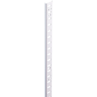 Knape & Vogt 255 Series 24 In. Zinc-Plated Steel Mortise-Mount Pilaster Shelf Standard Image 1