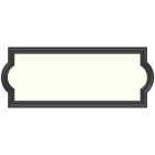 Hy-Ko Prestige Series Plastic Address Plate Image 1