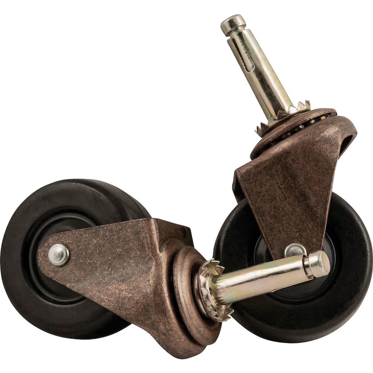Super Sliders 2 In. Rubber Stem Caster (2-Pack) Image 3