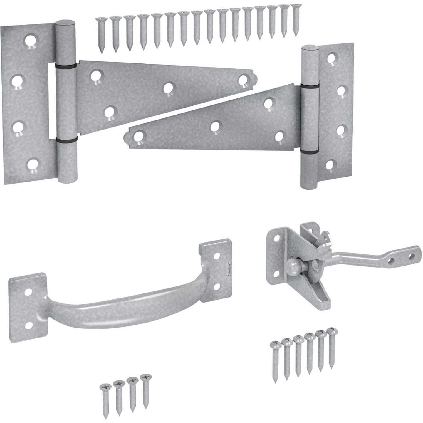 National Hardware Galvanized Gate Kit Image 1
