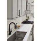 Elements Naples 3 In. Center-to-Center Matte Black Cabinet Bar Pull Image 2