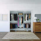 Easy Track Create Collection Wood Laminate Closet Kit Image 3
