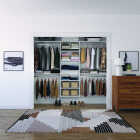 Easy Track Create Collection Wood Laminate Closet Kit Image 2