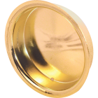 Prime-Line 2 In. Dia. Brass Wardrobe Pocket Door Pull (2-Count) Image 1