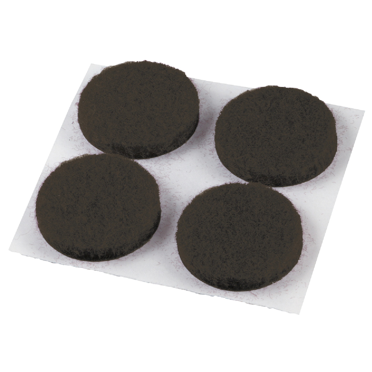 Do it 3/4 In. Brown Round Felt Pad (12-Count) Image 1