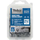 Teks #9 x 2-1/2 In. Hex Washer Head Sharp Point Metal to Wood Roofing Screw (60-Count) Image 5
